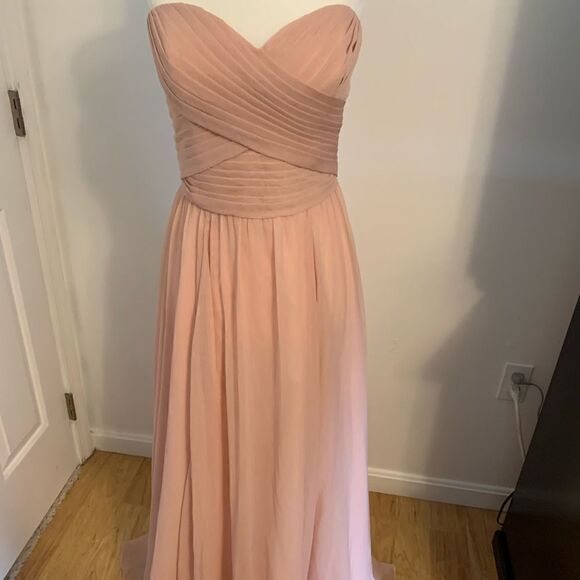Bridesmaids dress pink size 10 - Picture 1 of 5